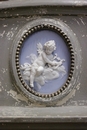 Louis XVI style Bed in paint wood, France 19th century