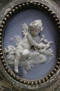 Louis XVI style Bed in paint wood, France 19th century