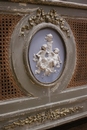 Louis XVI style Bed in paint wood, France 19th century
