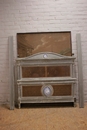 Louis XVI style Bed in paint wood, France 19th century