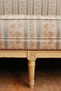 Louis XVI style Sofa in paint wood, France 1900