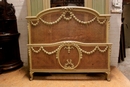 Transition Louis XV/Louis XVI style Bedroom in paint wood, France 19th century