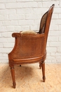 Louis XVI style Seats in Walnut, France 19th century