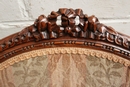 Louis XVI style Seats in Walnut, France 19th century