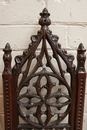 Gothic style Seats in Oak, France 19th century