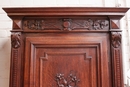 Hunt style Bookcases in Oak, France 19th century