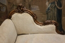 Louis XV style Benches in Walnut, France 19th century