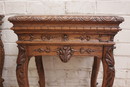 Louis XV/hunt style style End tables in Oak, France 19th century