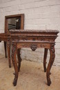 Louis XV/hunt style style End tables in Oak, France 19th century