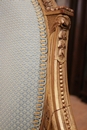 Louis XVI style Chairs in gilt wood, France 19th century