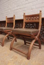 Gothic style Chairs in Oak 1920