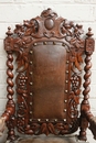 Hunt style Seats in Oak, France 19th century