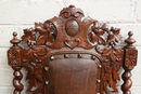 Hunt style Seats in Oak, France 19th century