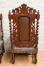 Hunt style Seats in Oak, France 19th century