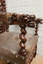 Hunt style Seats in Oak, France 19th century