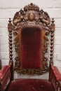Hunt style Seats in Oak, France 19th century
