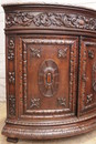 Hunt style Cabinets in Oak, France 19th century