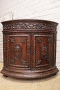 Hunt style Cabinets in Oak, France 19th century