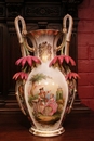 Romantic style Vases in Porecelain , France 19th century