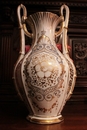 Romantic style Vases in Porecelain , France 19th century