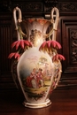 Romantic style Vases in Porecelain , France 19th century