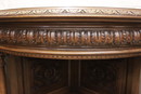 Renaissance style Corner cabinets in Walnut, France 19th century