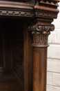 Renaissance style Corner cabinets in Walnut, France 19th century