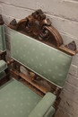 Renaissance style Arm chairs in Walnut, France 19th century