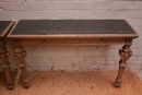 Regency style Consoles in Oak, France 19th century