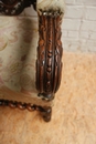 Renaissance style arm chairs in Walnut, France 19th century