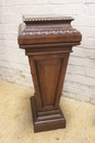 Renaissance style Pedestals in Walnut, France 19th century