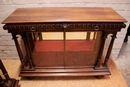 Renaissance style Display cabinets in Walnut, France 19th century