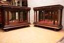 Renaissance style Display cabinets in Walnut, France 19th century