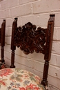 Renaissance style Chairs in Walnut, France 19th century