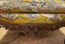 Louis XV style Bergeres in Walnut, France 19th century