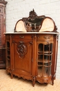 Louis XV style Cabinet in Walnut, Belgium 1900