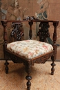 Renaissance style Chairs in Walnut, France 19th century