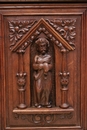Renaissance style Prayer Bench in Oak, France 19th century