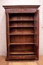 Hunt style Bookcase in Oak, France 19th century