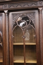 Gothic style Bookcase in Walnut, France 19th century
