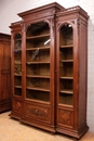 Renaissance style Bookcase in Walnut, France 19th century