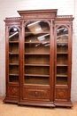 Renaissance style Bookcase in Walnut, France 19th century