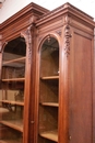Renaissance style Bookcase in Walnut, France 19th century