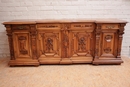 Renaissance style Sideboard in Walnut, France 19th century