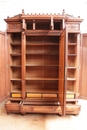 Renaissance style Bedroom in Walnut, France 19th century