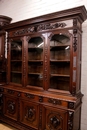 Hunt style Bookcase in Oak, France 19th century