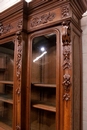 Renaissance style Bookcase in Oak, France 19th century
