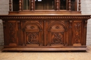 Renaissance style Cabinet in Walnut, France 19th century