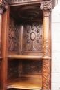 Renaissance style Cabinet in Walnut, France 19th century