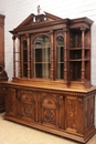 Renaissance style Cabinet in Walnut, France 19th century